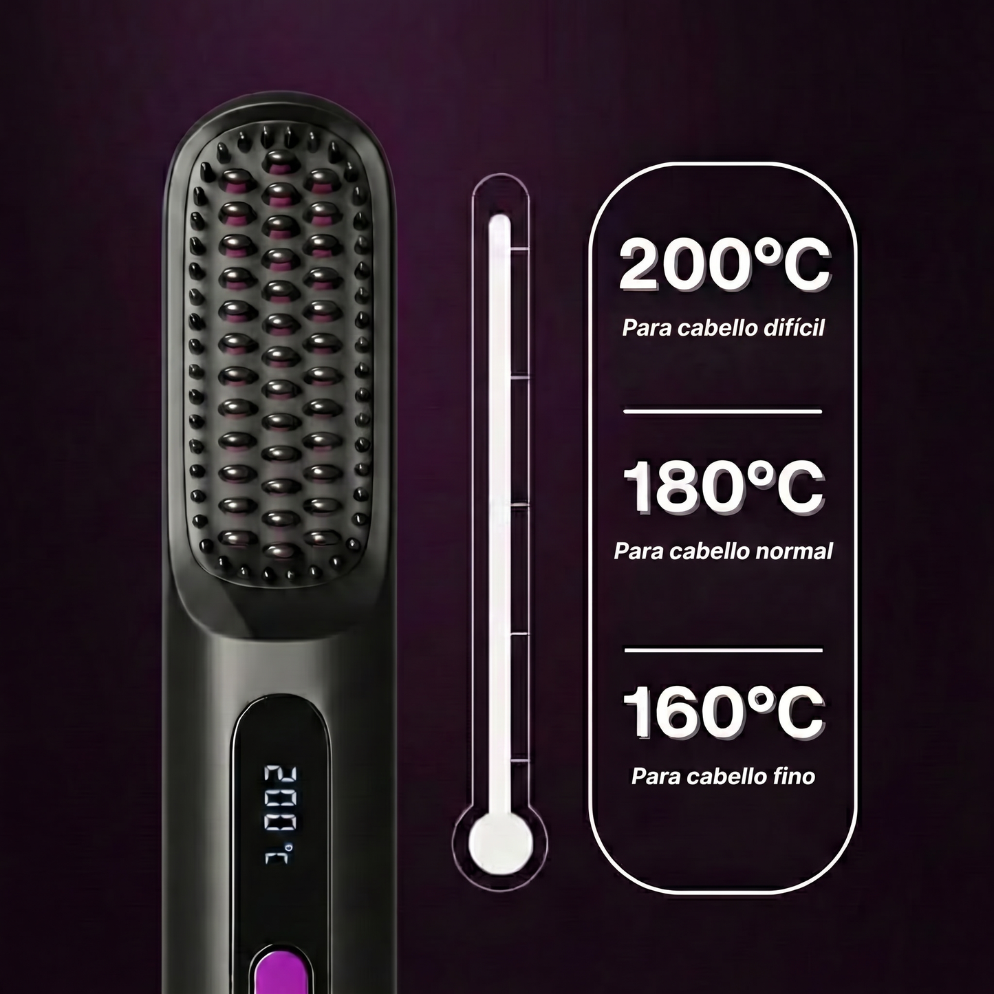 Cepillo Cocoony para Cabello Corto