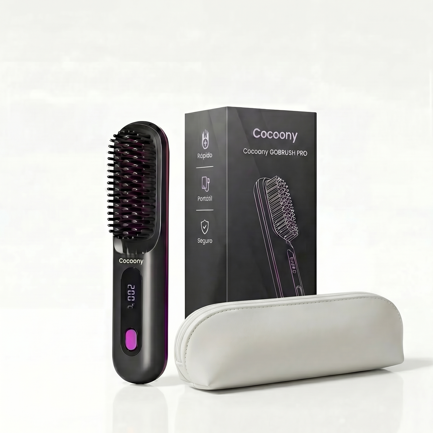 Cepillo Cocoony para Cabello Corto